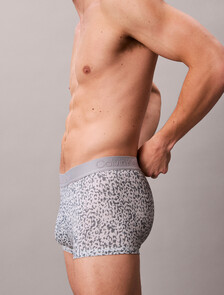 超柔軟莫代爾纖維平口內褲, LIQUID CREATURE PRINT_SLEET, hi-res