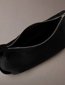 All Day 日常尼龍單肩包, Black, hi-res