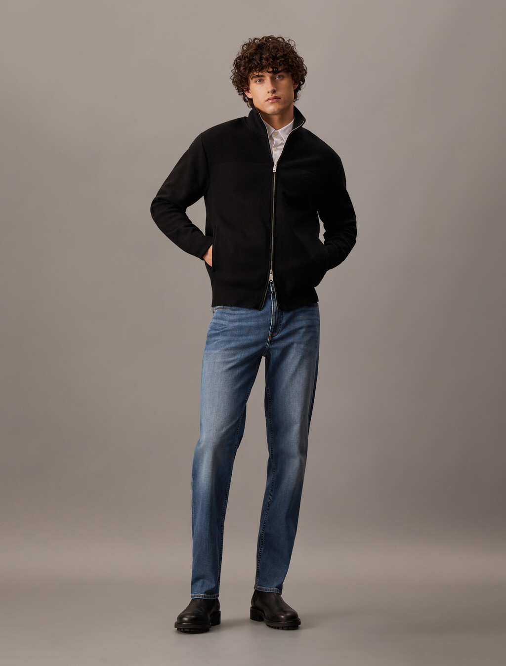 Body Jeans, ACD475 MID BLUE, hi-res