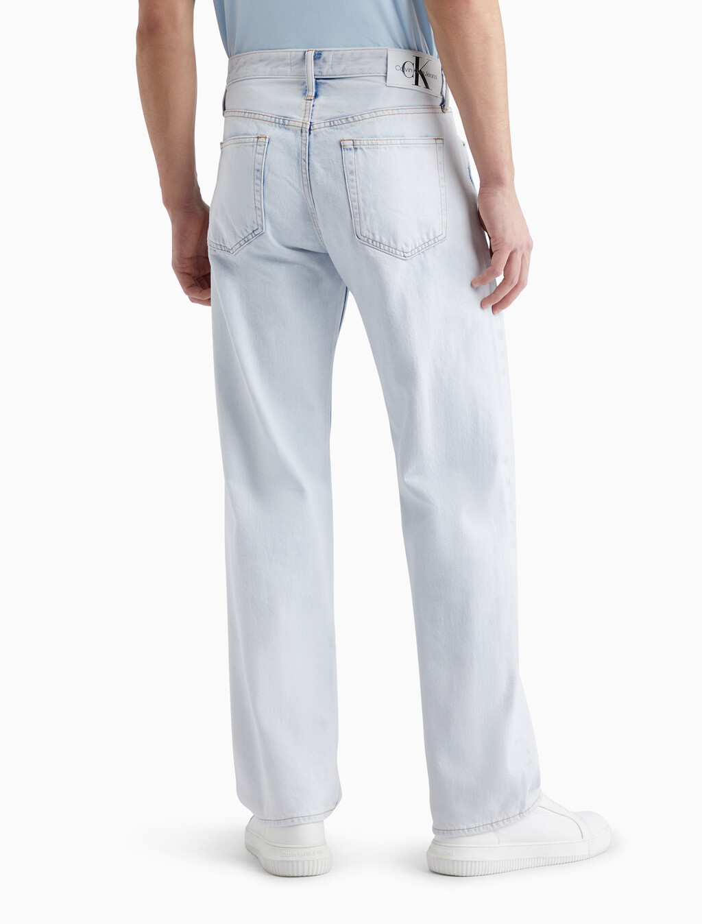 Light Blue 90s Straight Jeans, Denim Light, hi-res