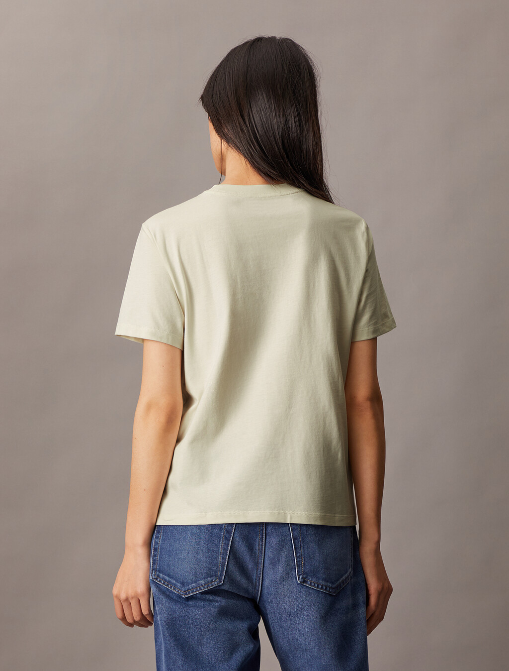 Monogram T-shirt, Tofu, hi-res