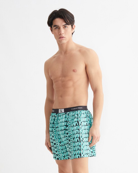 CALVIN KLEIN 1996 梭織棉質平口內褲