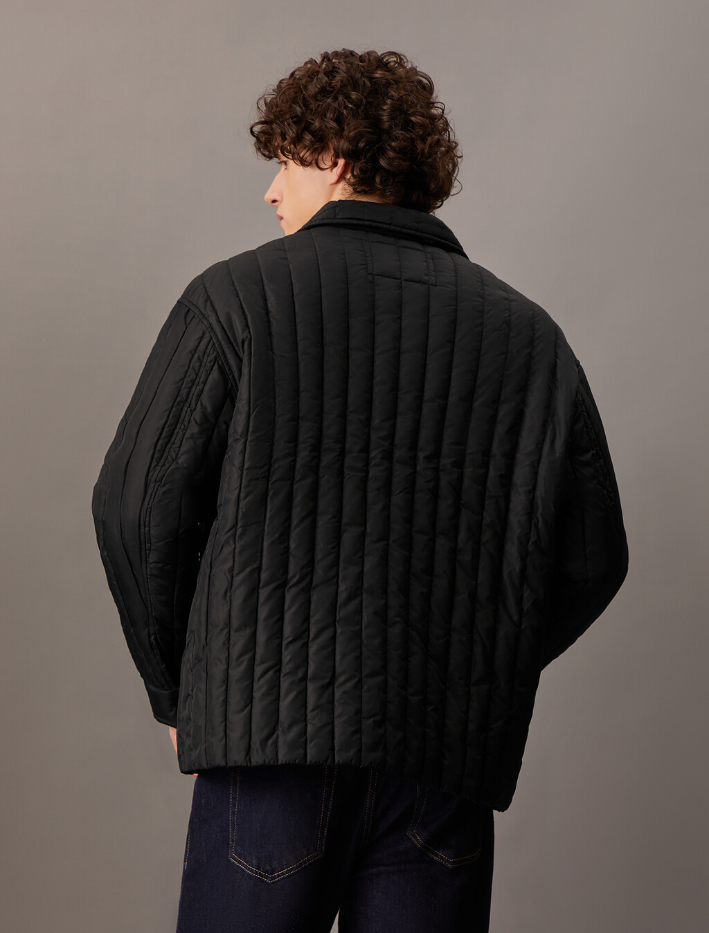 Ultra Lightweight Padded Jacket, Ck Black, hi-res