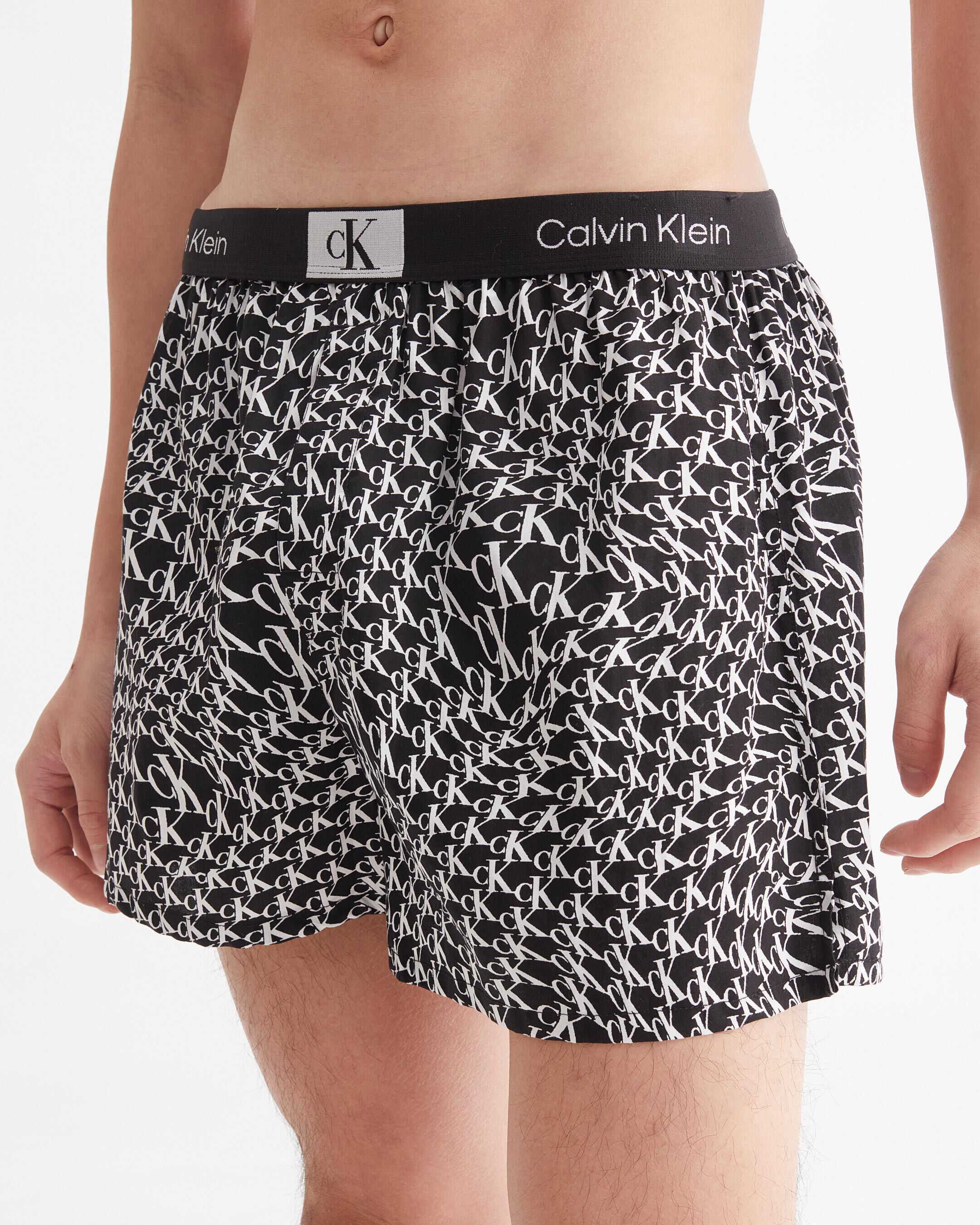 Calvin klein hotsell woven boxer shorts