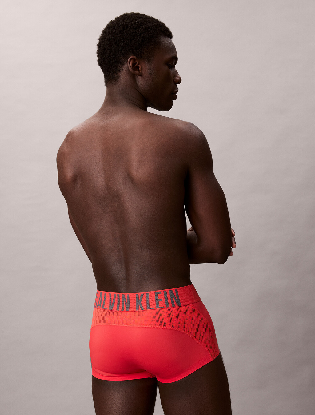 Sport Low Rise Trunks - Intense Power Micro, VERMILLION BROWN W/ TURBULENCE, hi-res