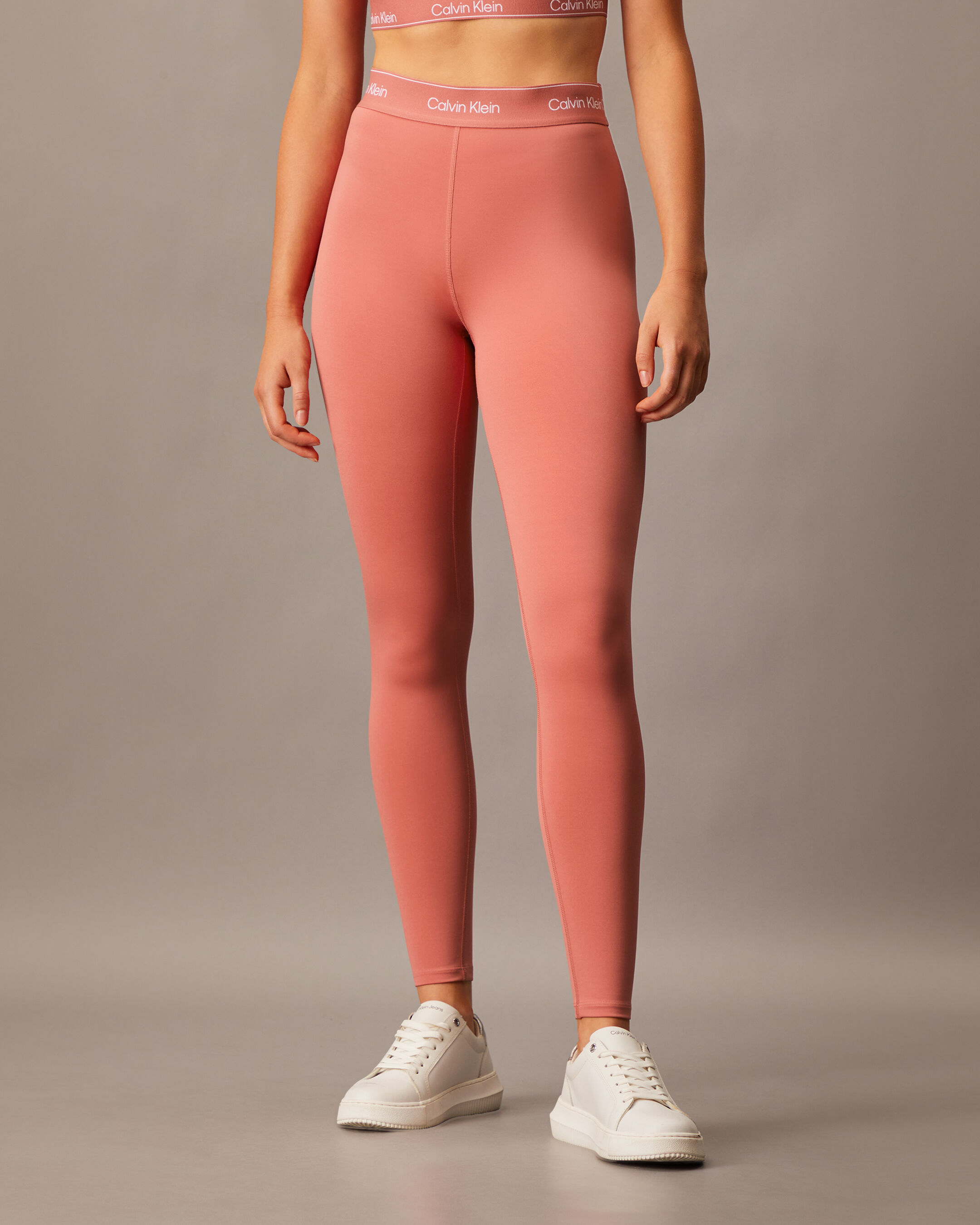 Calvin klein pink leggings sales