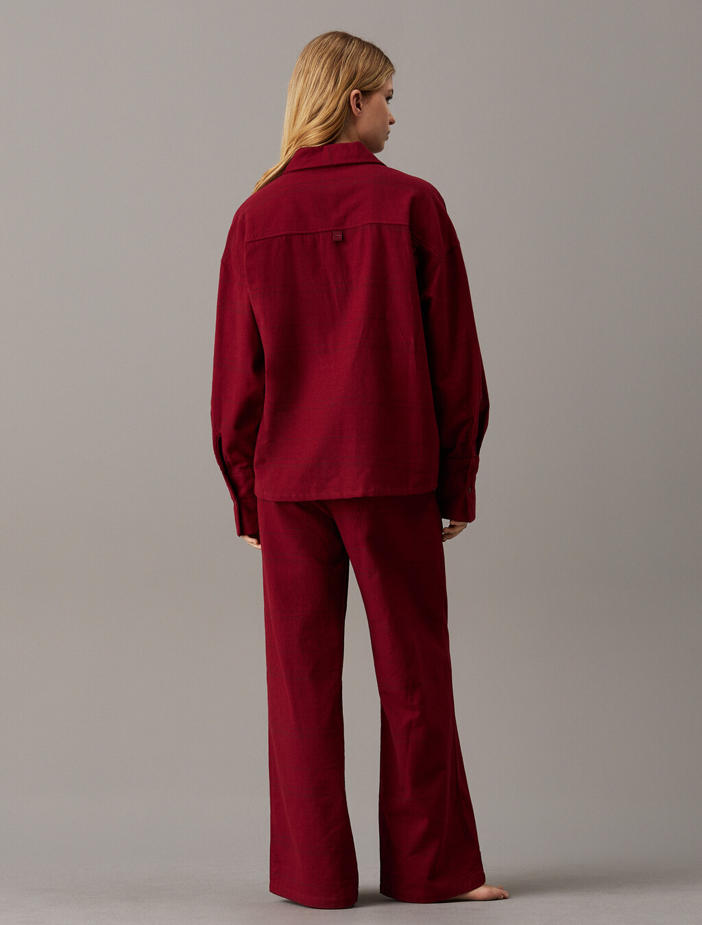 Flannel Sleep Pants, BEAM PLAID_SYRAH, hi-res