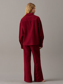 Flannel Sleep Pants, BEAM PLAID_SYRAH, hi-res