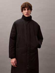 Nylon Padded Parka, Black Beauty, hi-res