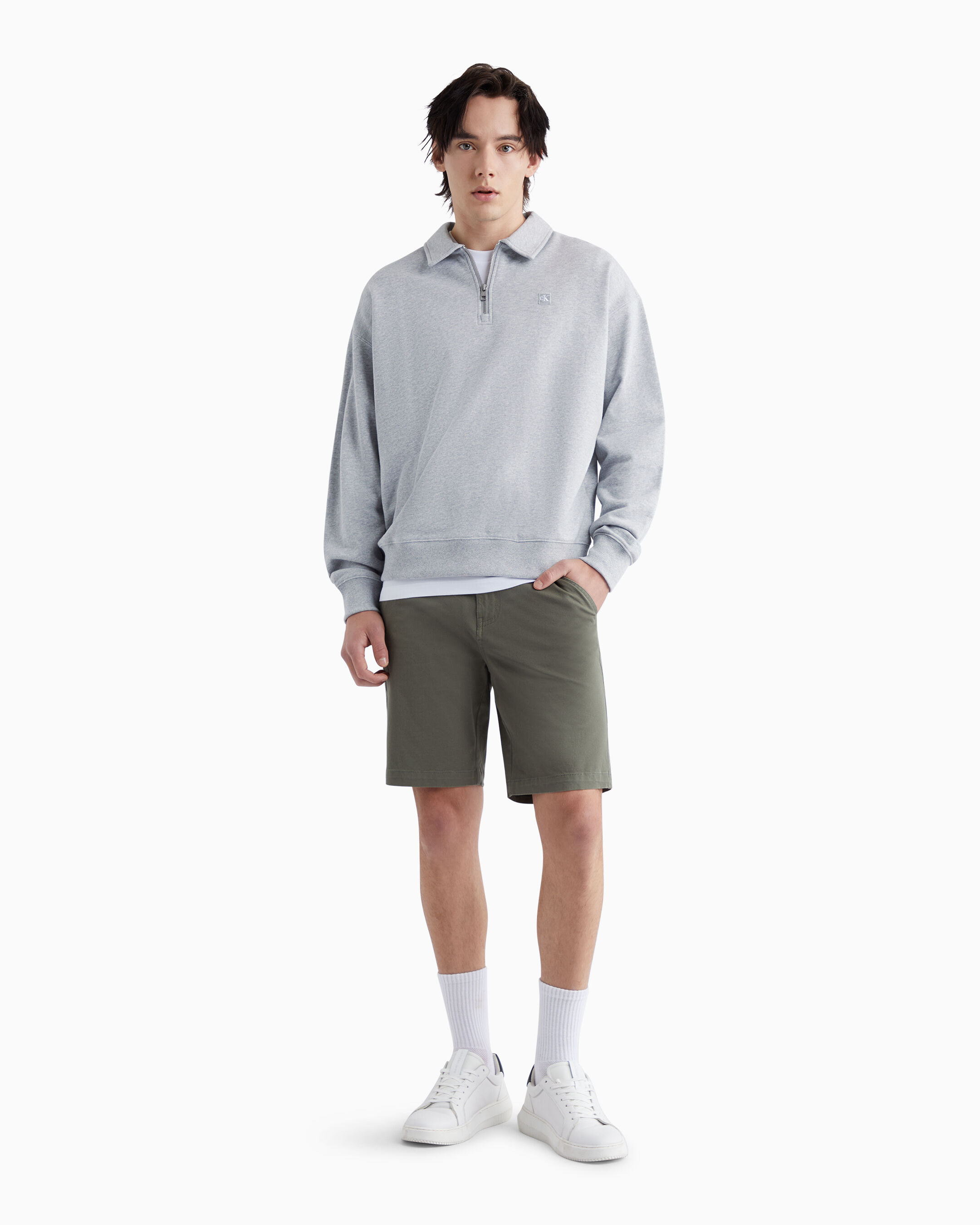 Calvin klein performance grey sweatshirt 2025