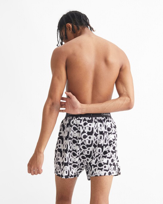 CALVIN KLEIN 1996 梭織棉質平口內褲