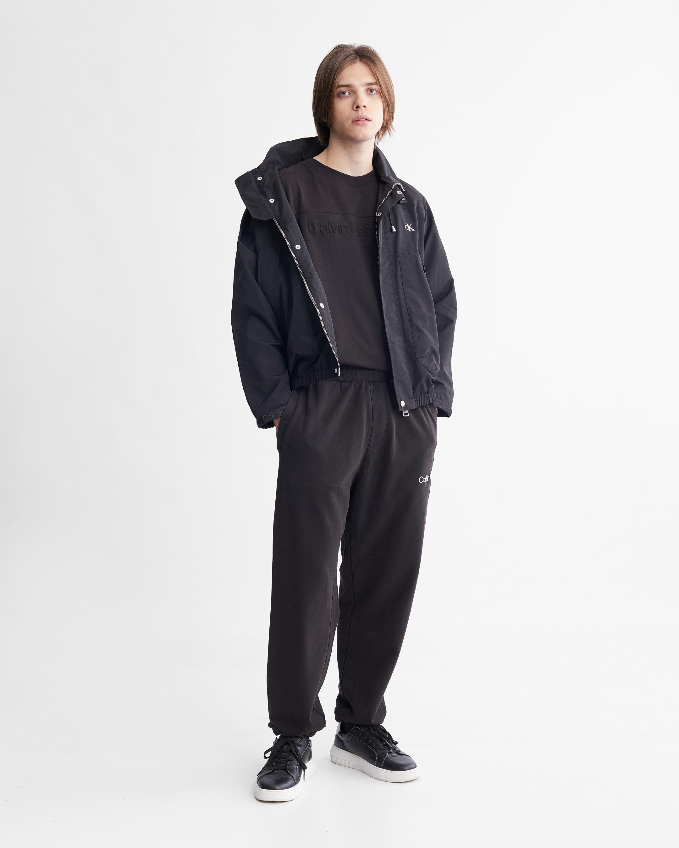 Calvin klein men's best sale windbreaker