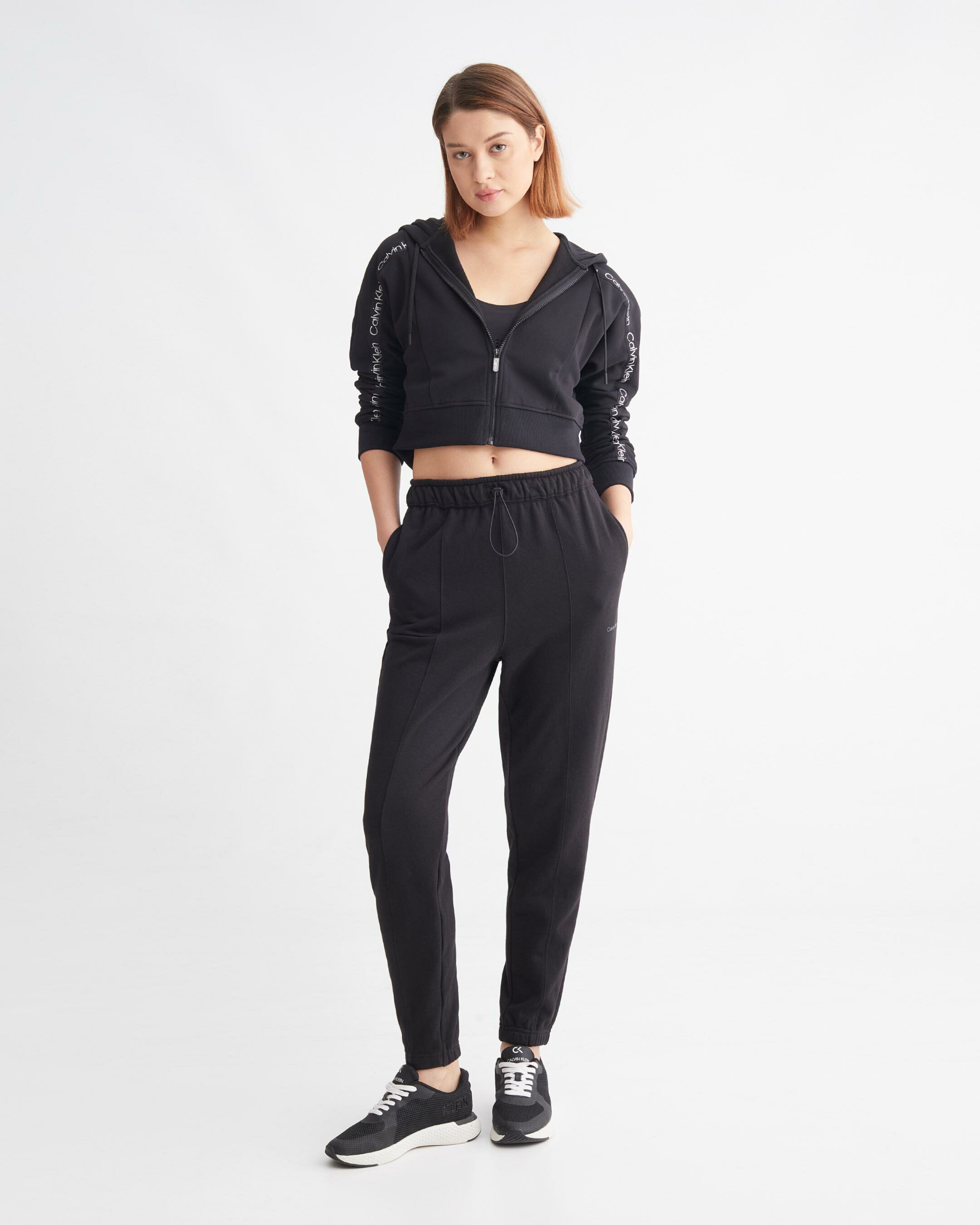 Calvin klein grey sweatpants womens hotsell