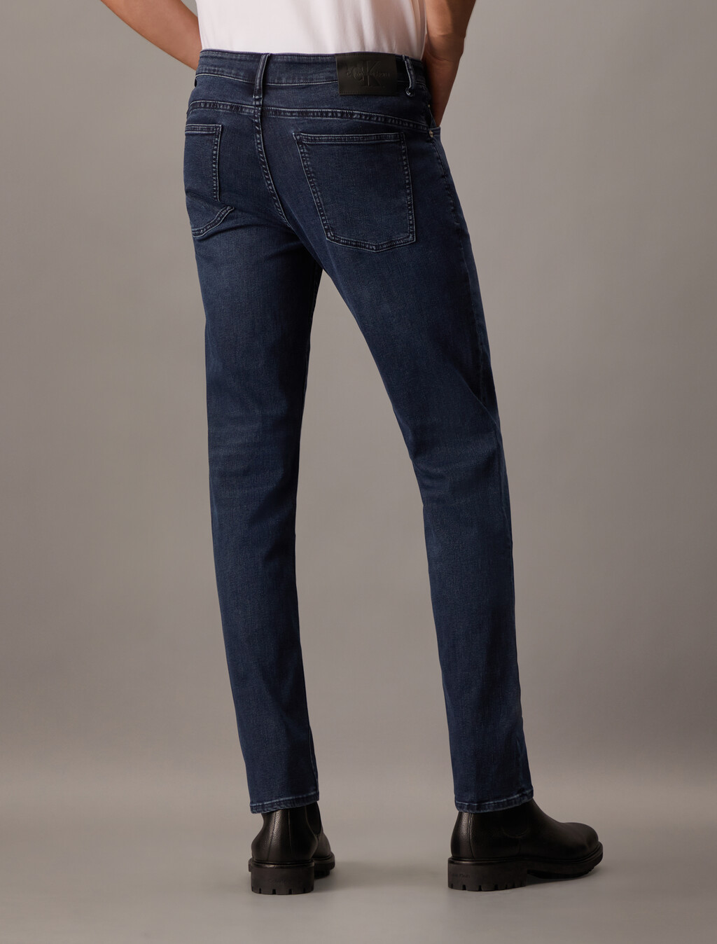 37.5 深色水洗 Body 牛仔褲, Denim Dark, hi-res