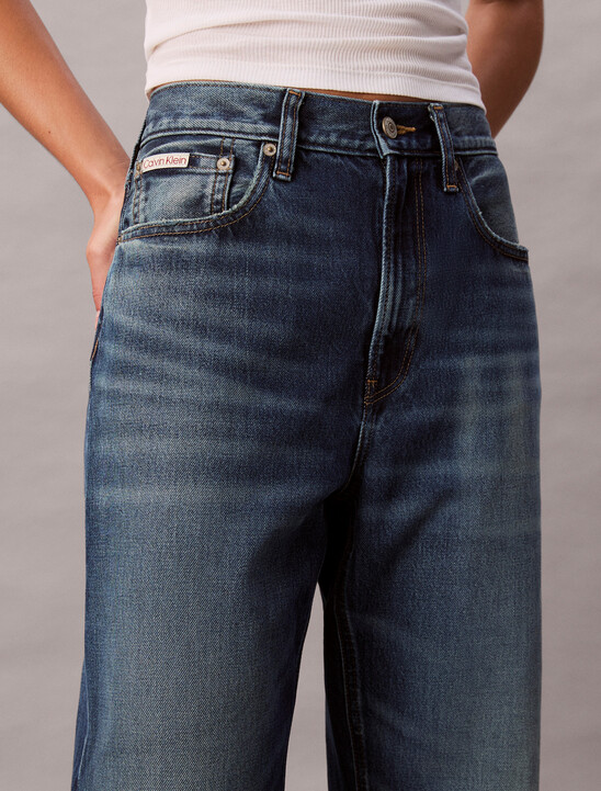High Rise Taper Jeans