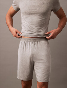 Ultra Soft Modal Sleep Shorts, B10 Grey Heather, hi-res