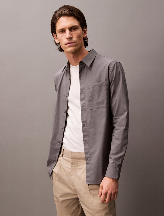 Tech Soft Touch Button-Down Shirt