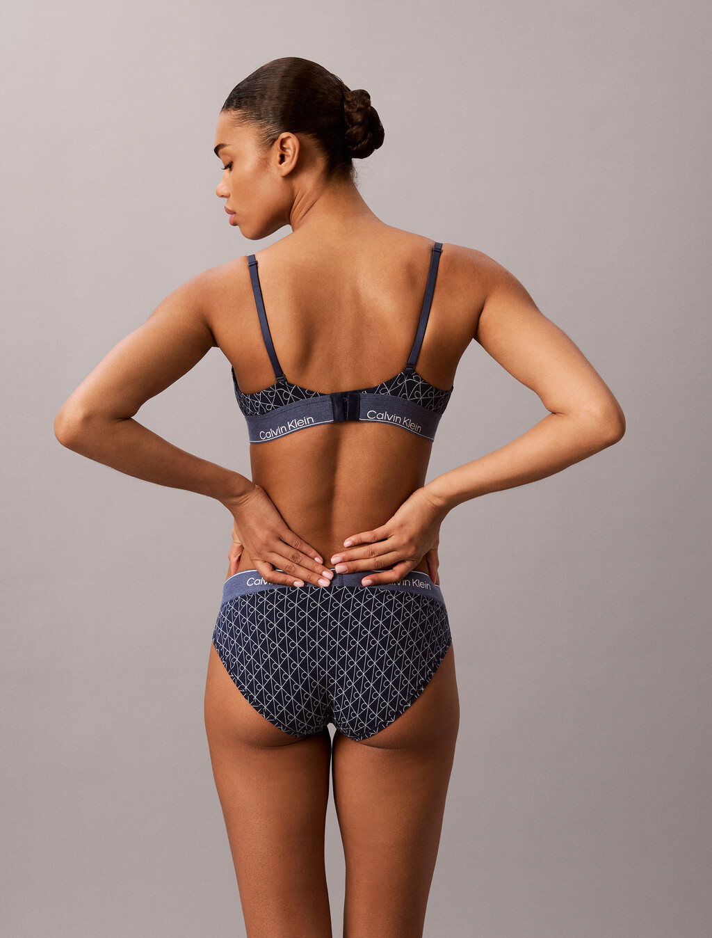 BIKINIDnm Emblm Pgnt, Denim Emblem Pageant Blue, hi-res