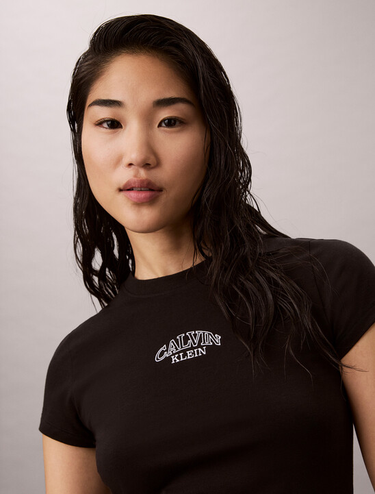 Baby Fit Logo Cropped T-Shirt