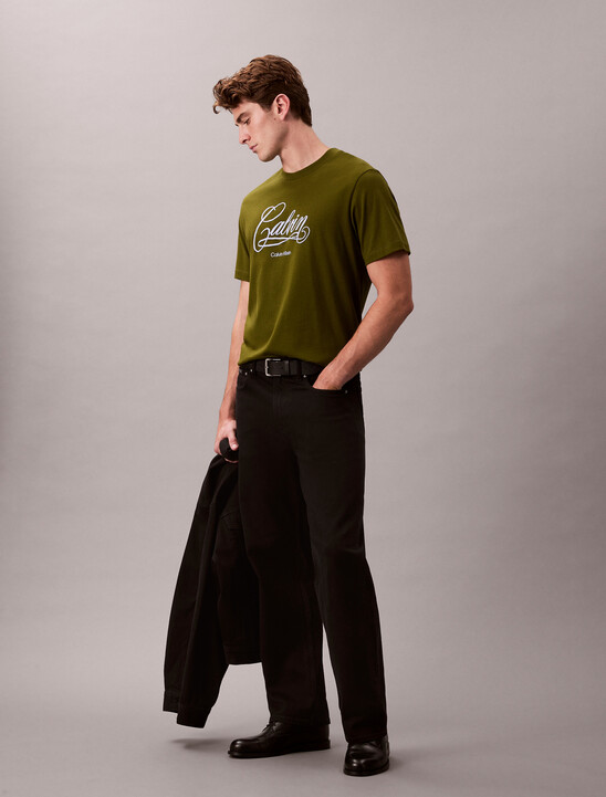 Script Logo Graphic Relaxed T-Shirt