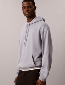 Graphic Monogram Hoodie, Grey Thunder, hi-res