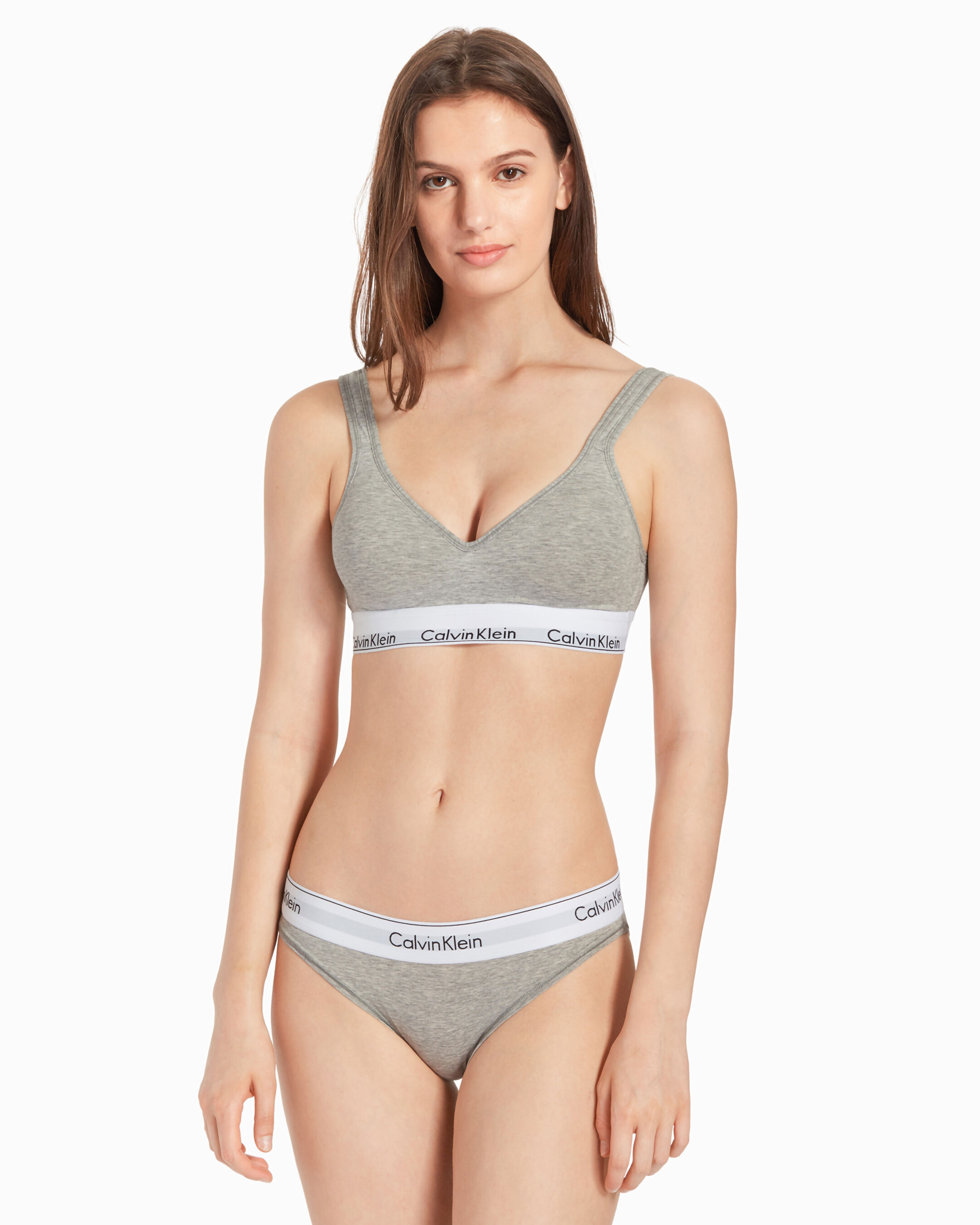 Calvin klein 2025 grey bralette