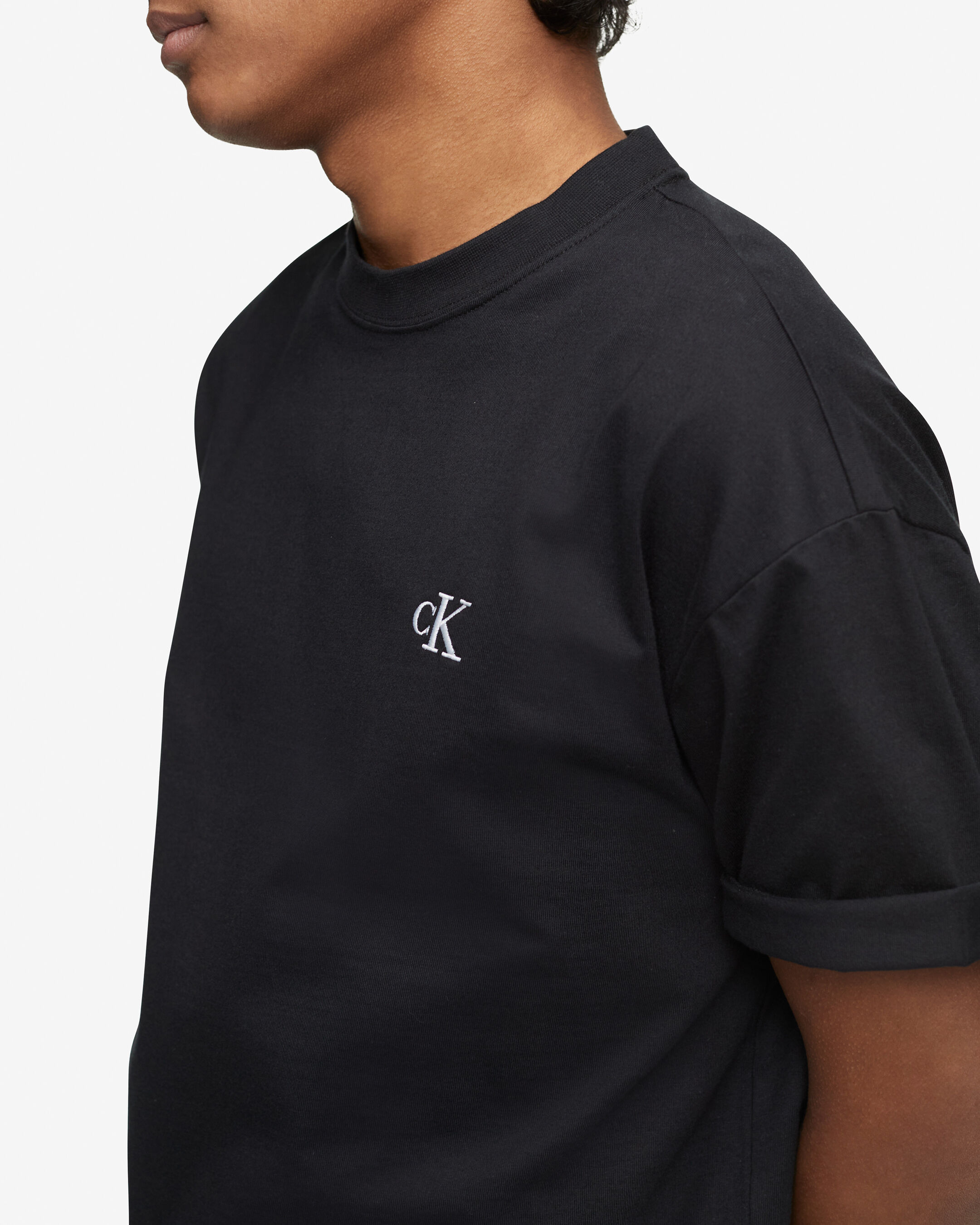 Calvin klein top neck logo