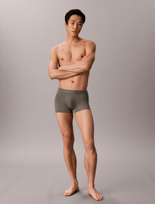 CK Black Microfiber Stretch Low Rise Trunk, Platinum Rust, hi-res