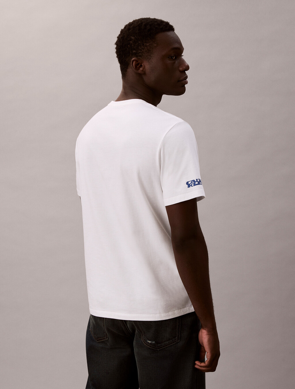 Racer Stripe Graphic Tee, Brilliant White, hi-res