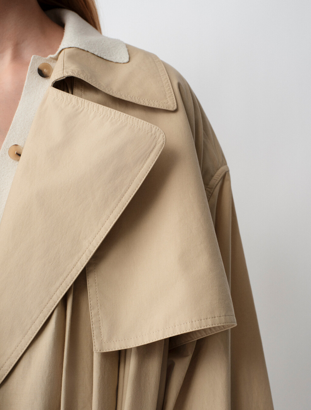 Mireille Trench Coat, Eucalyptus, hi-res