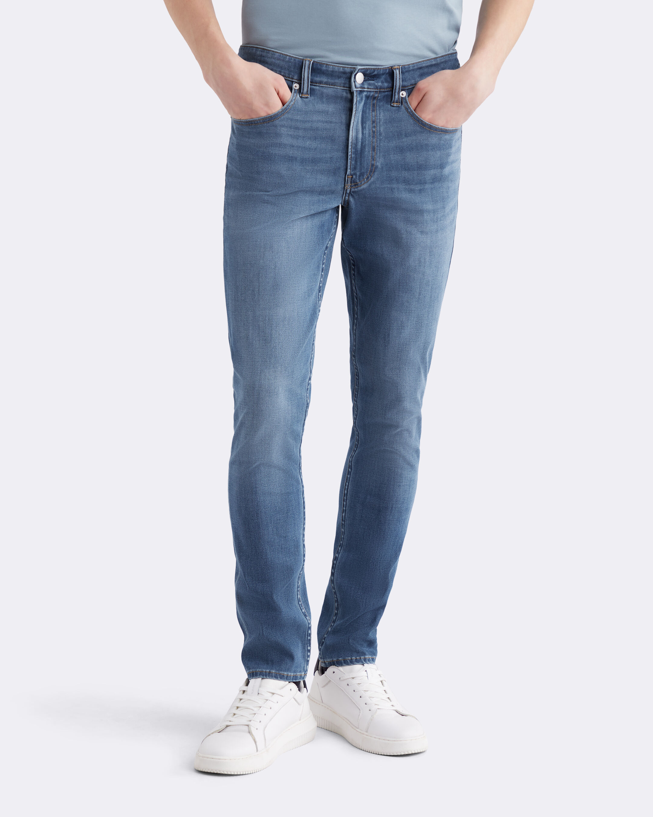 人気定番の blue | Jeans Skinny Body Bi-Stretch 37.5 | Taiwan Klein Calvin 菓子