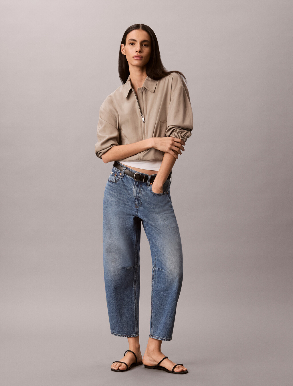 Cropped Barrel Jeans, TINTED AIRWAY, hi-res
