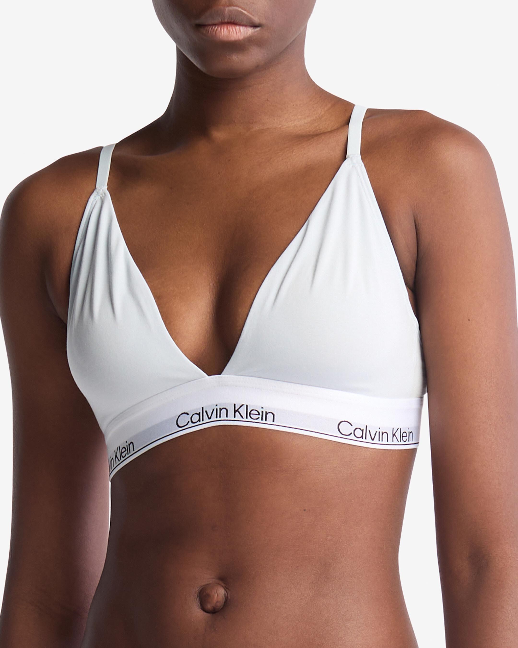 Calvin klein modern cotton triangle bralette shop