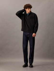 CK 徽章標準版型 Polo 衫, Ink, hi-res