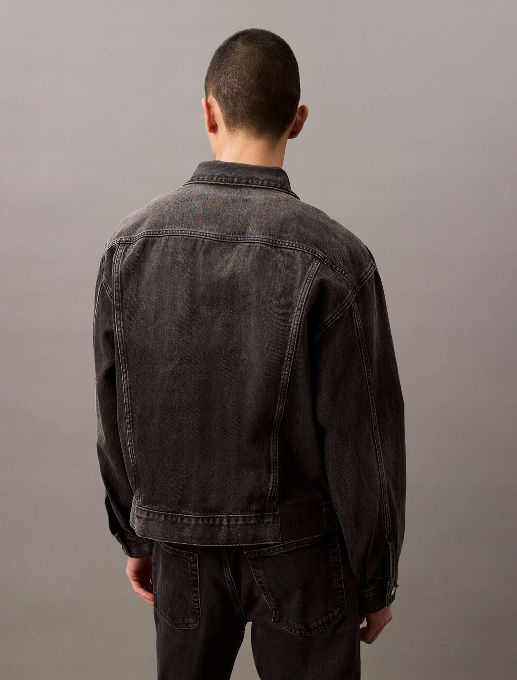 90's Denim Jacket, BLACK FOG, hi-res