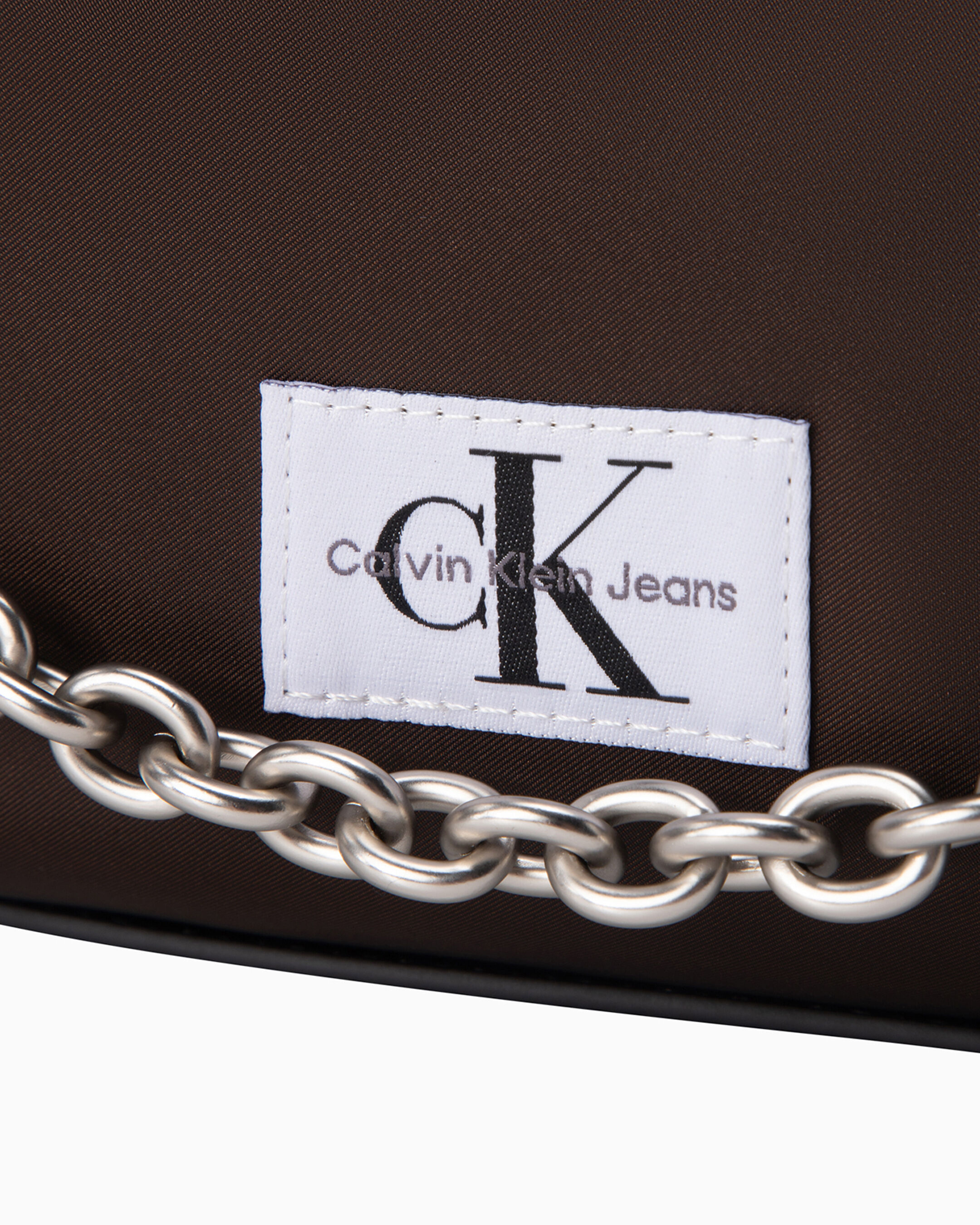 Nylon Chain Shoulder Bag 22Cm brown Calvin Klein Taiwan