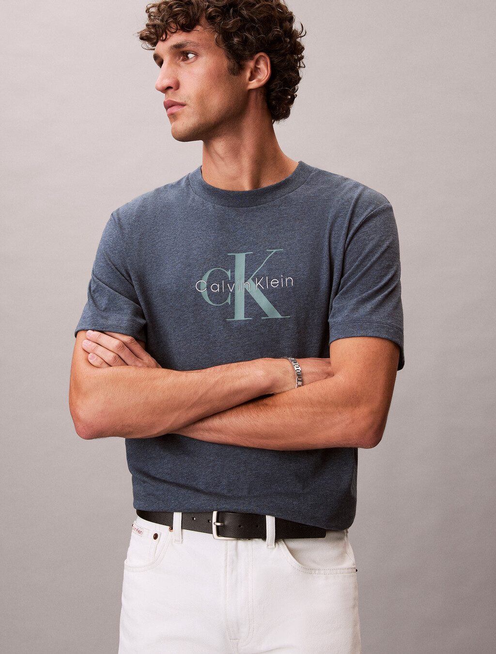 SS Hr Mnlg T 20sNRLY NVY HTHR B, NEARLY NAVY HEATHER B8289, hi-res