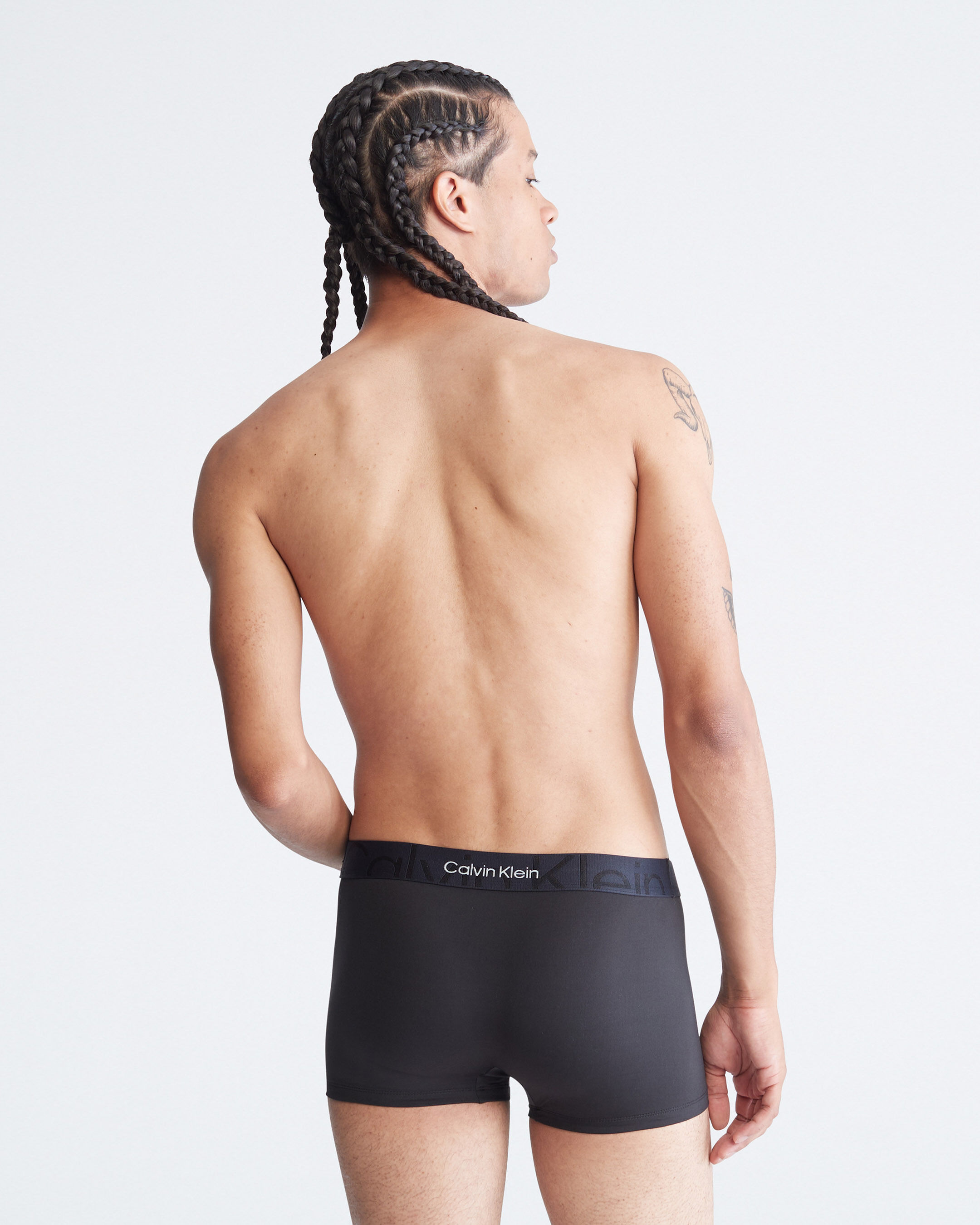 Embossed Icon Microfiber Low Rise Trunks black Calvin Klein Taiwan