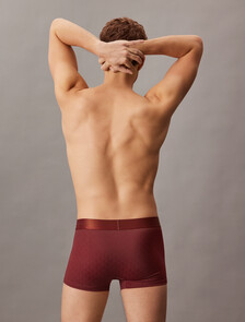 低腰平口內褲 - Micro Stretch Logo, TEENIE DELUSTER EMBLEM_FALL BERRY, hi-res