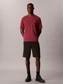 Performance Cotton Blend Gym T-shirt, Established Red, hi-res
