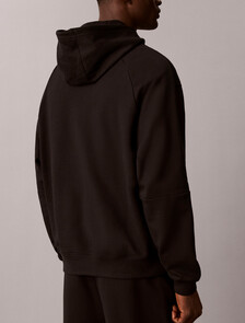 Graphic Monogram Hoodie, Black, hi-res