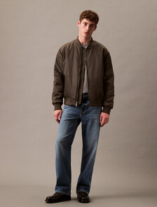 鋪棉尼龍飛行員外套, Beluga, hi-res