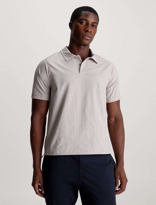 Seersucker Sport Polo