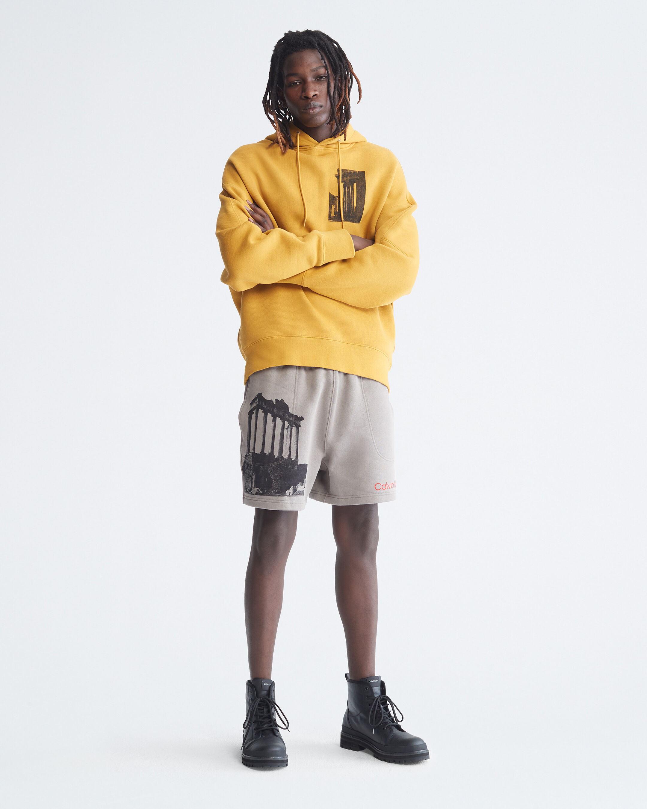 Calvin klein hoodie and shorts online