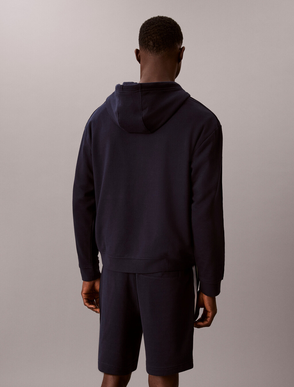 棉質混紡毛圈布連帽外套, Shoreline, hi-res