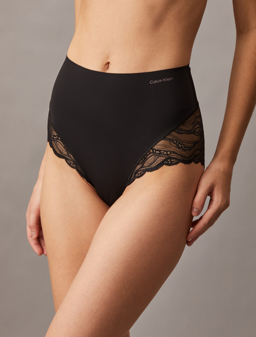 Sensual Stretch Lace Shaping Brief, Black, hi-res