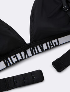 Intense Power Lightly Lined Triangle Bra, BLACK, hi-res