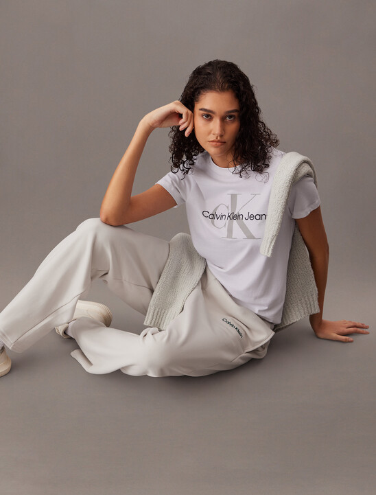 French Terry Straight Leg Joggers