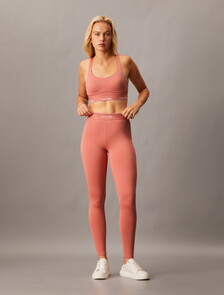 Essentials Modern Sport 高腰七分緊身褲, Antique Pink, hi-res