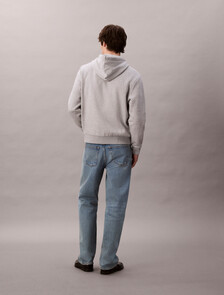 Archive Logo Fleece Hoodie, Heroic Grey Heather, hi-res